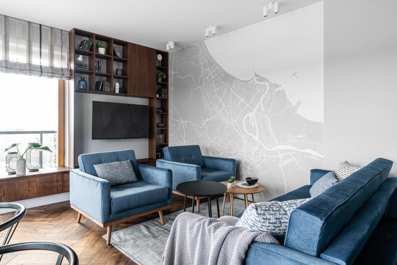 Sea View Apartment Gdańsk Kültér fotó