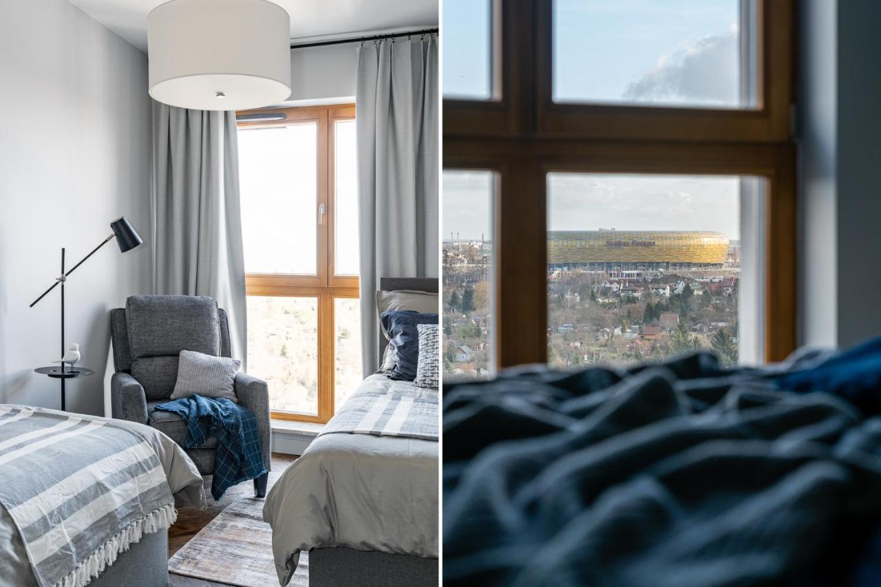 Sea View Apartment Gdańsk Kültér fotó