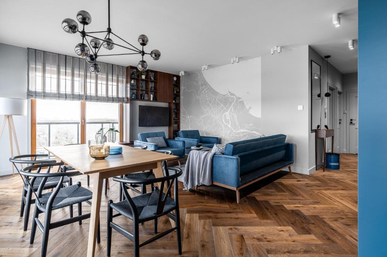 Sea View Apartment Gdańsk Kültér fotó