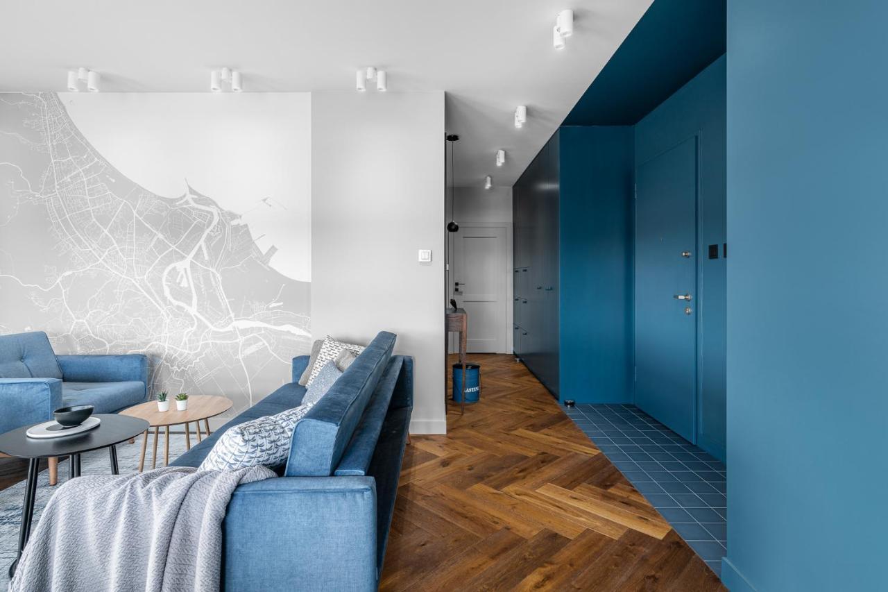Sea View Apartment Gdańsk Kültér fotó
