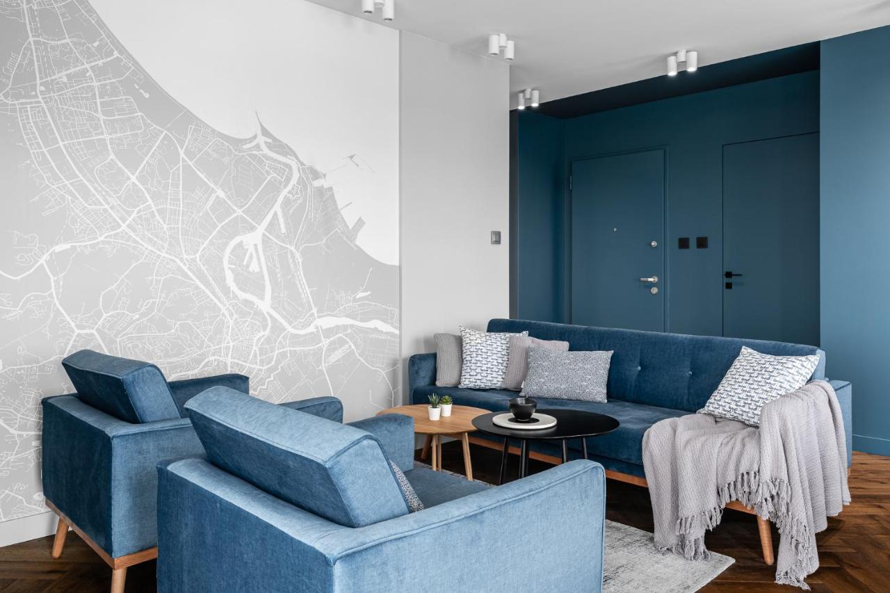 Sea View Apartment Gdańsk Kültér fotó