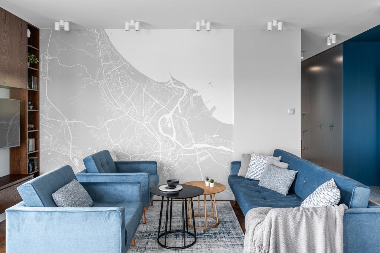 Sea View Apartment Gdańsk Kültér fotó