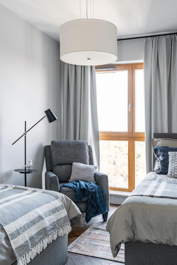 Sea View Apartment Gdańsk Kültér fotó