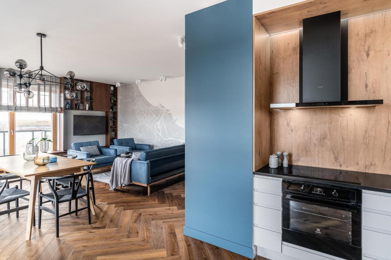 Sea View Apartment Gdańsk Kültér fotó