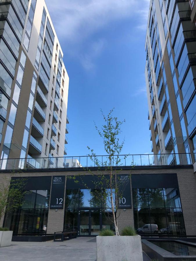 Sea View Apartment Gdańsk Kültér fotó